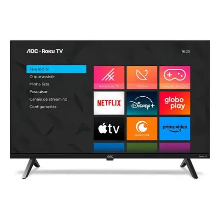 Smart Tv Aoc 40  40s5045/78g Roku Tv Dled Full Hd