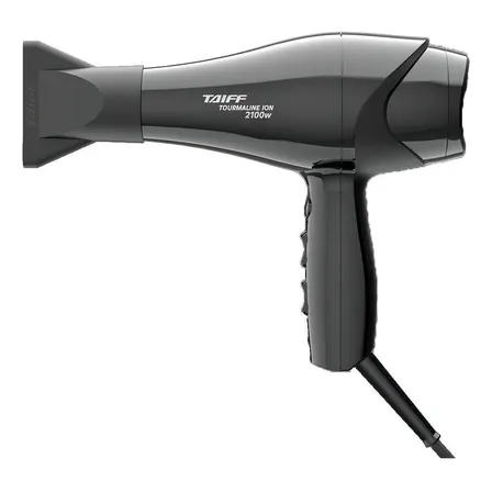 Secador De Cabelos Taiff New Tourmaline Ion 2100w Preto Pro 127v