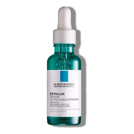 Sérum Ultra Concentrado Antiacne, Cravos E Marcas , Efeito Peeling Suave, Não Comedogênico Peles Oleosas E Acneicas Effaclar La Roche-posay 30ml Todo Tipo De Pele Dia/noite