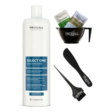 Progressiva Orgânica Prohall Select One Selagem Capilar 1l