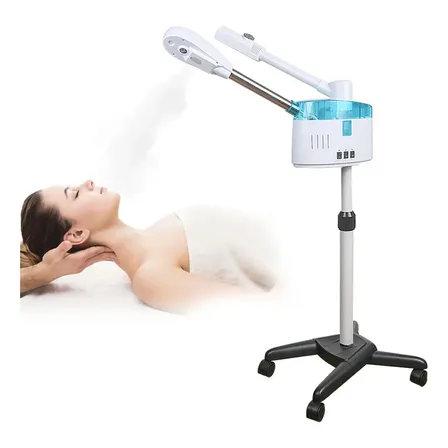 Vaporizador Facial Quente E Frio Para Limpeza De Pele 220v Azul