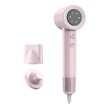 Secador De Cabelo Gokoco De Alta Velocidade 110v Cor Rosa 220v