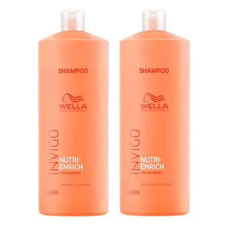 Kit Wella Professionals Invigo Nutri Enrich Sh 1000ml - 2 Un
