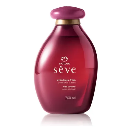 Óleo Seve Amêndoas E Frésia Natura Deo Corporal - 200ml
