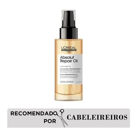 Óleo 10 Em 1 L'oréal Professionnel Absolut Repair 90ml