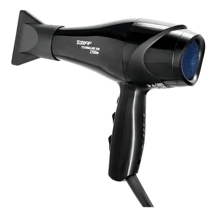 Secador De Cabelo Taiff Tourmaline 2100w Profissional Cor Preto 127v
