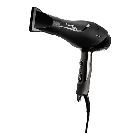 Secador De Cabelos Motor Ac Profissional Easy 1700w Taiff Preto 127v