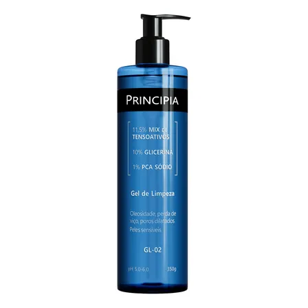 Principia Gel De Limpeza Facial Gl-02 350g Sensível Dia/noite