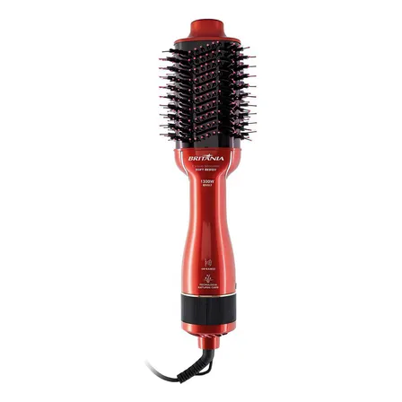 Escova Secadora Britânia Soft Bes12 Luz Infrared 1300w Bivot 127/220v