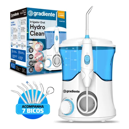 Irrigador Oral Gradiente Pgwp200 Cor Branco 127/220v
