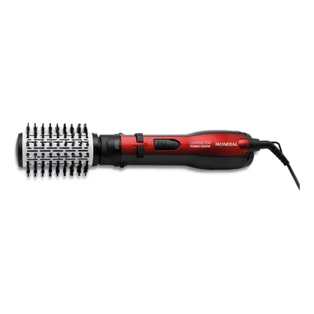 Escova Rotativa Ceramic Íon Turbo, Mondial, 1200w - Er-09 127v